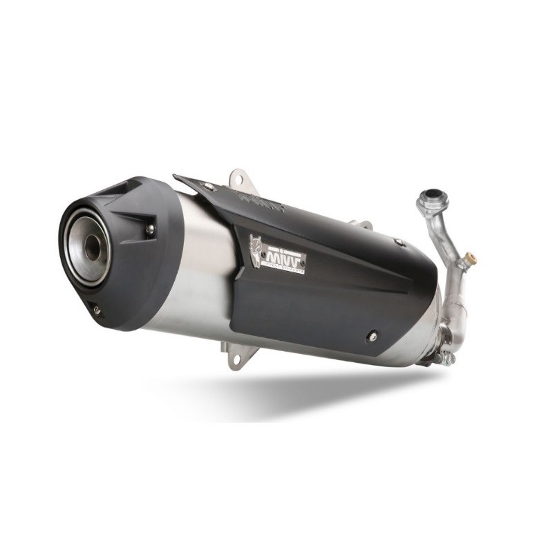 URBAN STAINLESS STEEL EXHAUST MIVV APPROVED