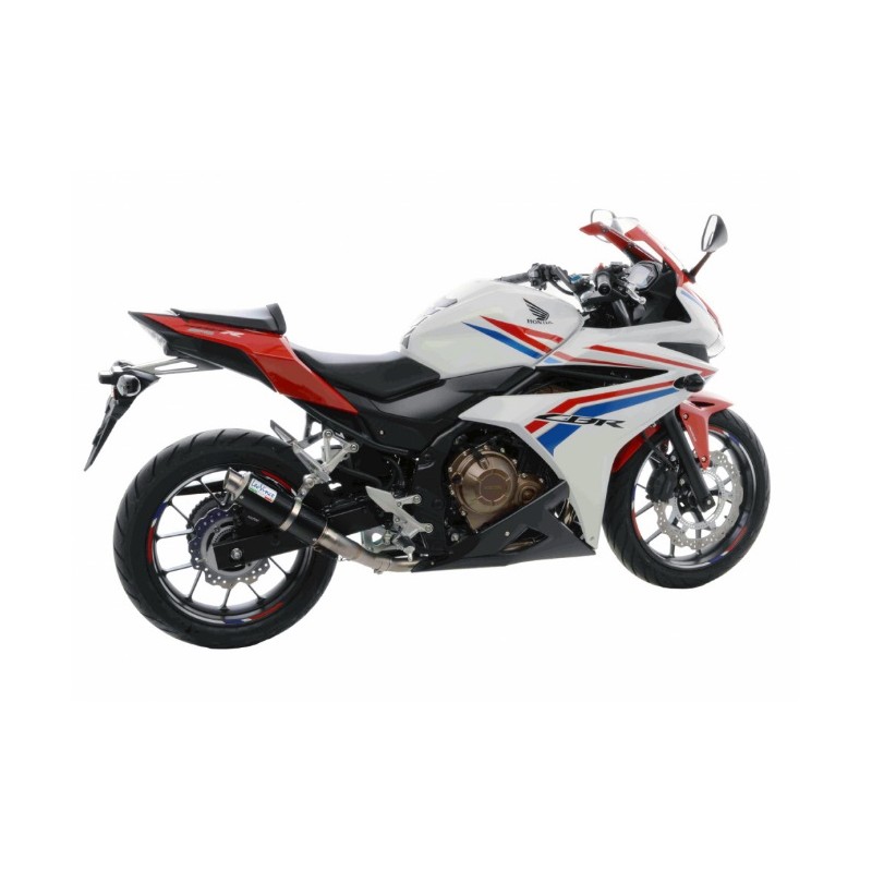 SILENCIEUX CARBONE BRILLANT LEOVINCE CB 500 F 2019-20