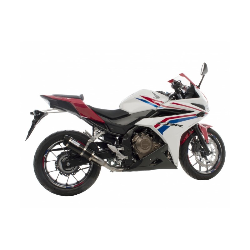 SILENCIOSO CARBONO BRILLO LEOVINCE CB 500 F 2019-20