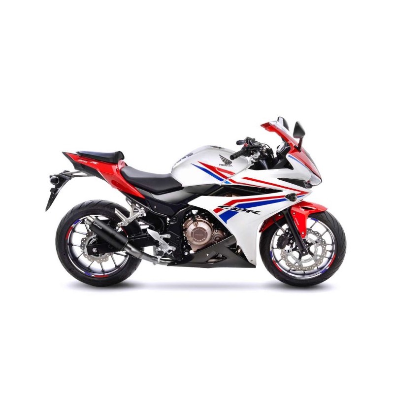 SILENCIEUX CARBONE BRILLANT LEOVINCE CB 500 F 2019-20