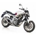 SILENCIEUX GP STYLE INOX LEOVINCE SFV 650 GLADIUS 2009-15