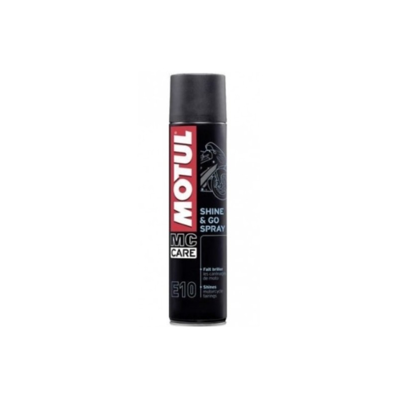 Motul E10 Spray de Polissage Plastique 400 ml