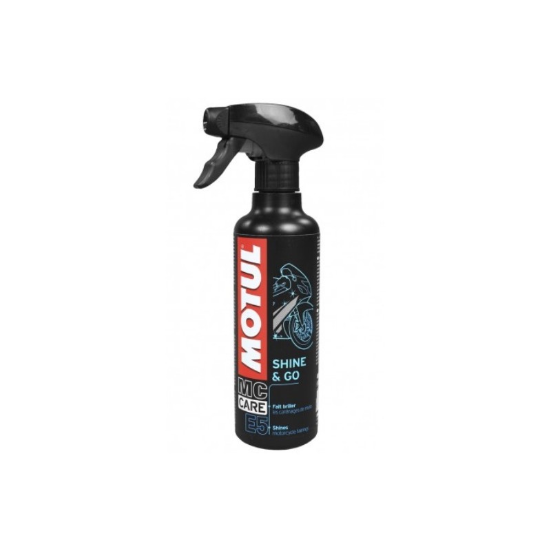 Abrillantador De Plásticos Motul E5 400ml