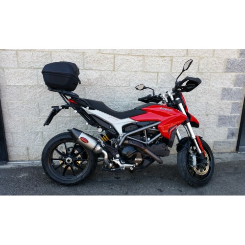 Silencioso Oval titanio MASS HYPERMOTARD